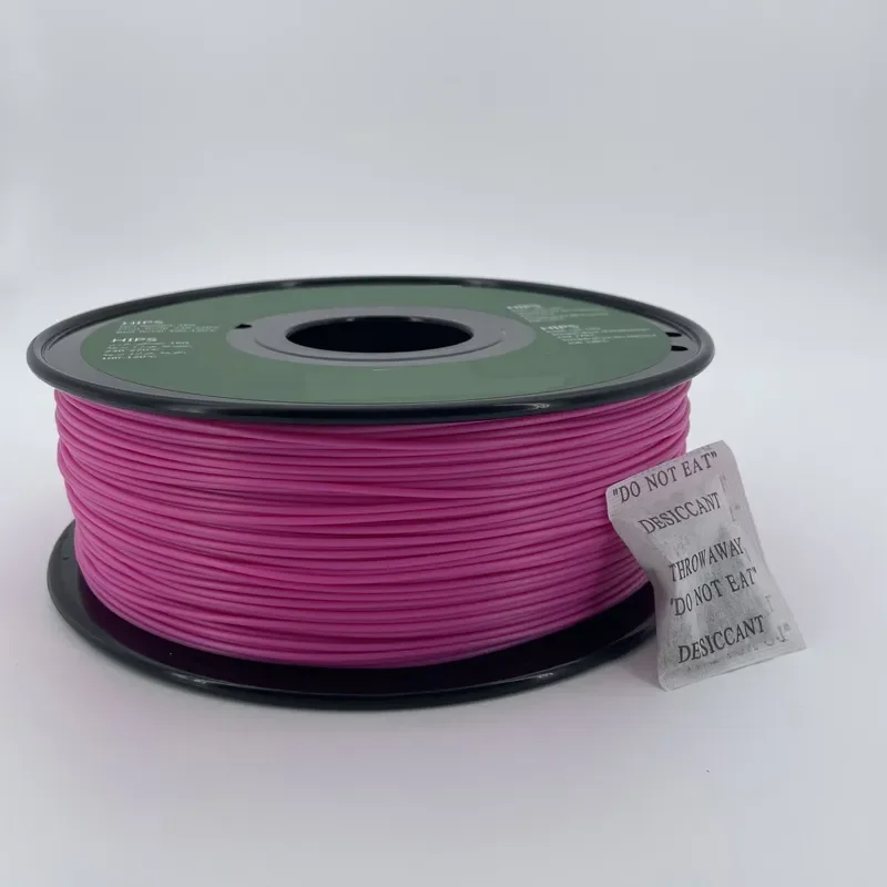 2026 hot HIPS Filament 1.75mm 5-Color Pack 230-250℃ Printing Temp Easy Sanding & Painting for Functional Parts & Supports 7.14