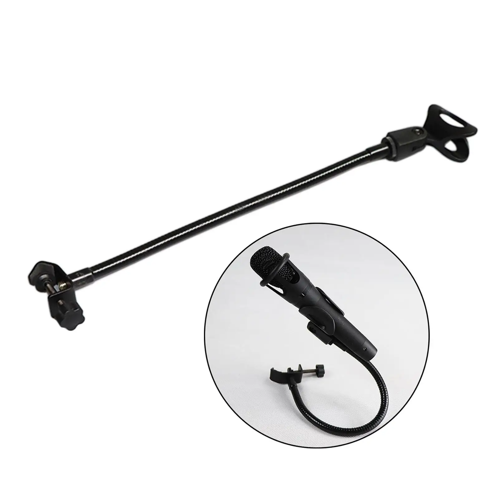 Gooseneck Desktop Mic Stands Holder for Broadcasting Equipment Accessories