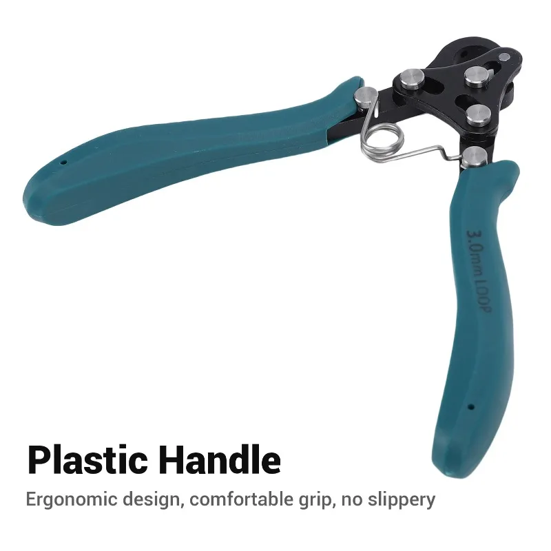 

Инструменты подходят для стальной проволоки 18-26 AWG, плоскогубцы с 9 иглами 3 мм, эргономичные плоскогубцы для изготовления колец