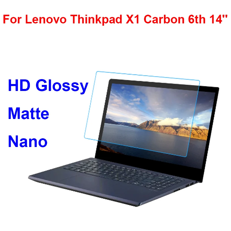 Matte Film HD Clear Glossy Screen Protector Film For Lenovo Thinkpad X1 Carbon 6th 14'' Anti-explosion Soft TPU Nano Film Guard