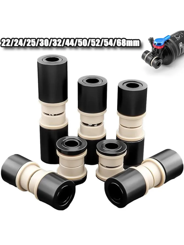 AliExpress NONE MTB Rear Shock Bushing 22 24 25 30 32 44 50 52 54 68mm Bike Rear Suspension Shock Absorber DU Bushing Washer ID 8mm OD 12mm