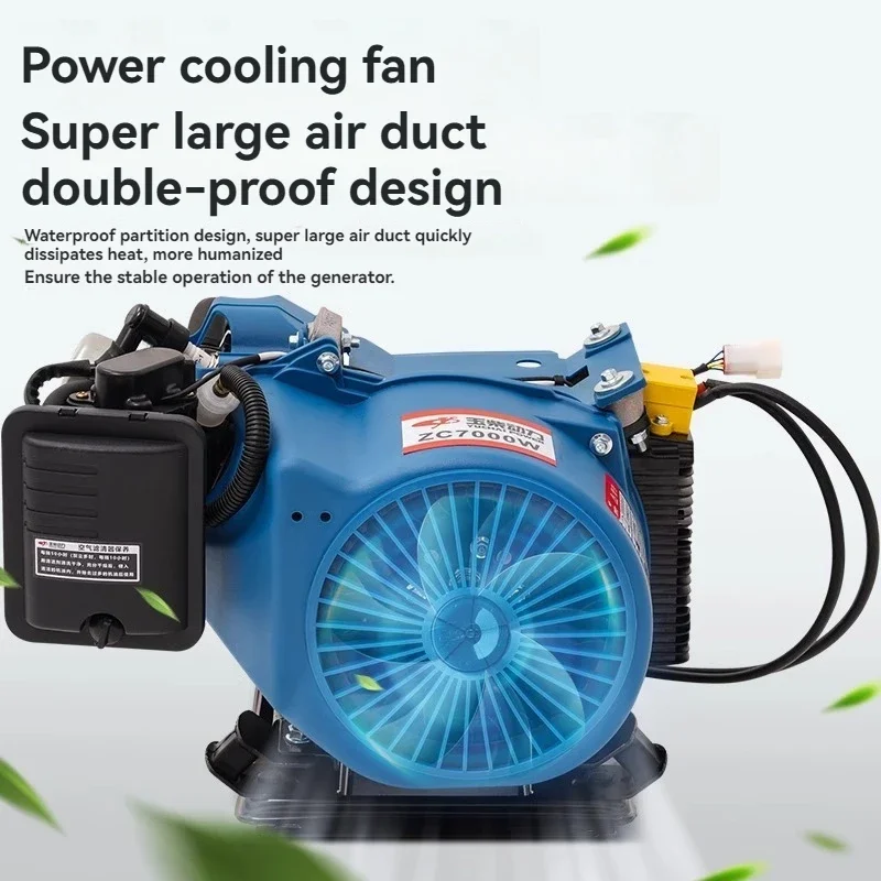 NewPower Electric Vehicle Range Extender Generator Three-wheel Variable Frequency Battery Gasoline Range