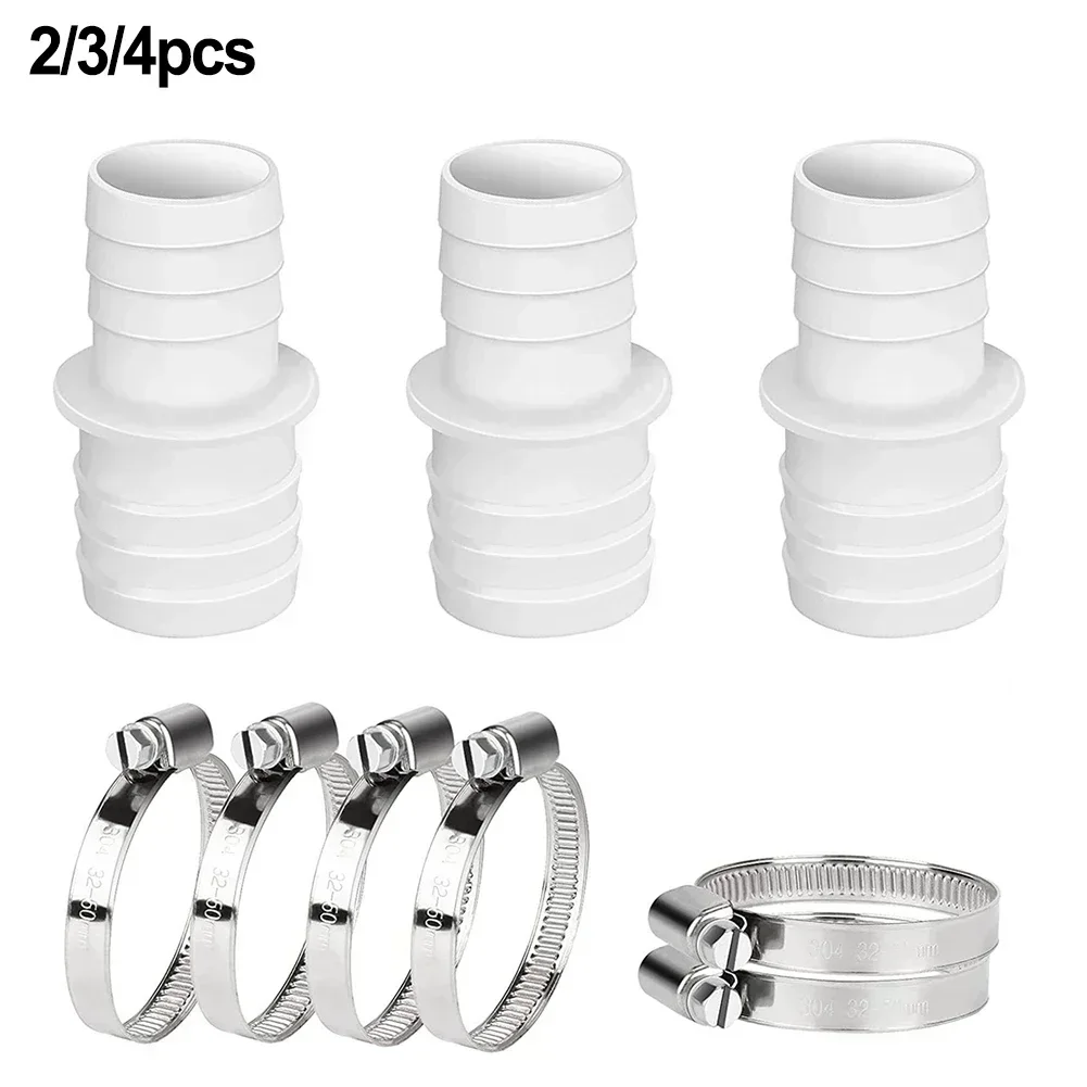 2/3/4pc Hose Connector Set With 32-38mm Hose Nozzles Pool Hose Adapter Nozzle Adapter Hose Fitting Accessries Pool Cleaning Tool