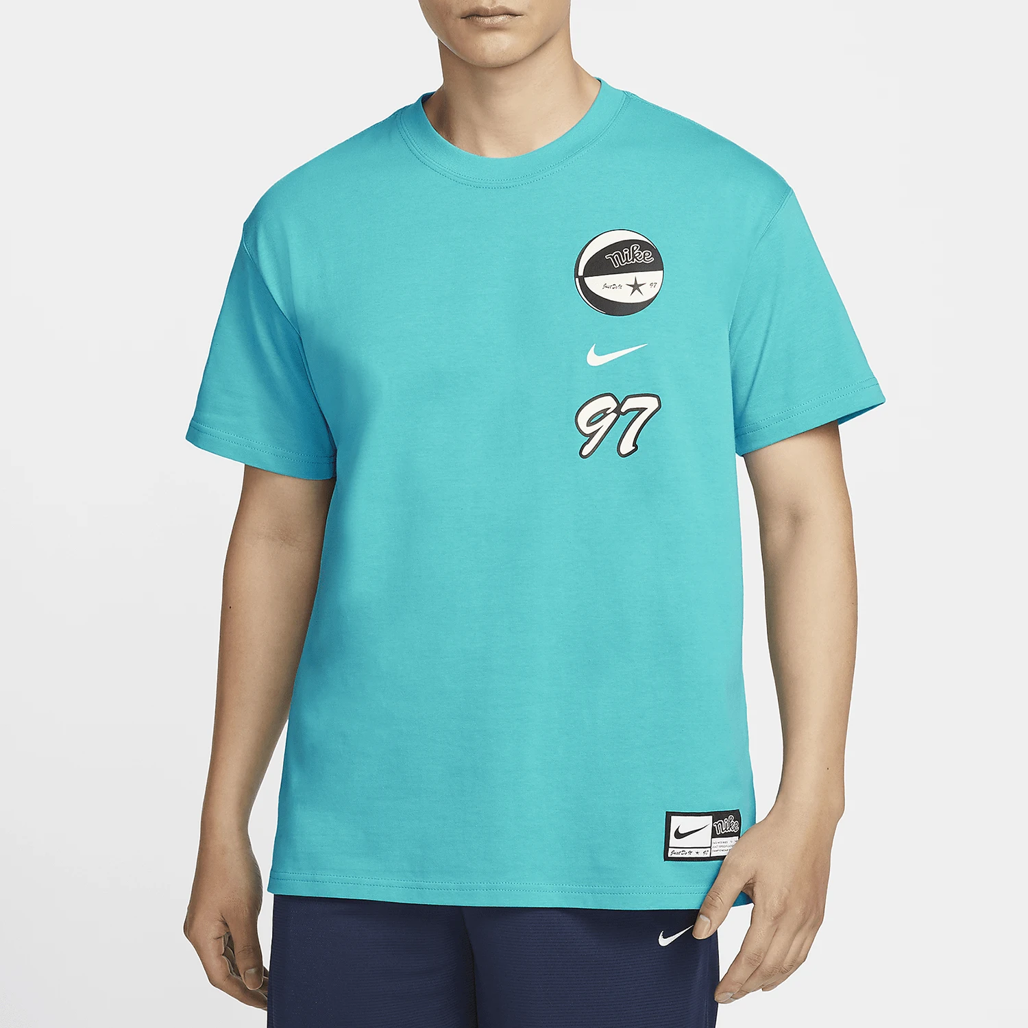 

Nike Official Authentic 2024 Summer New Men's Loose Sports Basketball T-Shirt FV8395-345