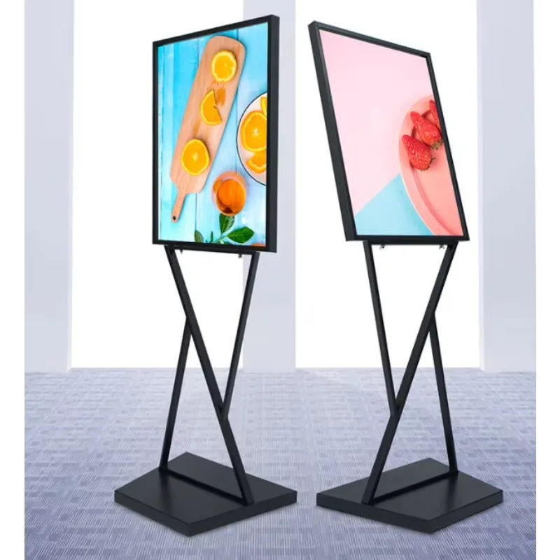 

Advertising board type Tripod easel Vertical poster Exhibition display sign Pop-up banner Display stand Tension
