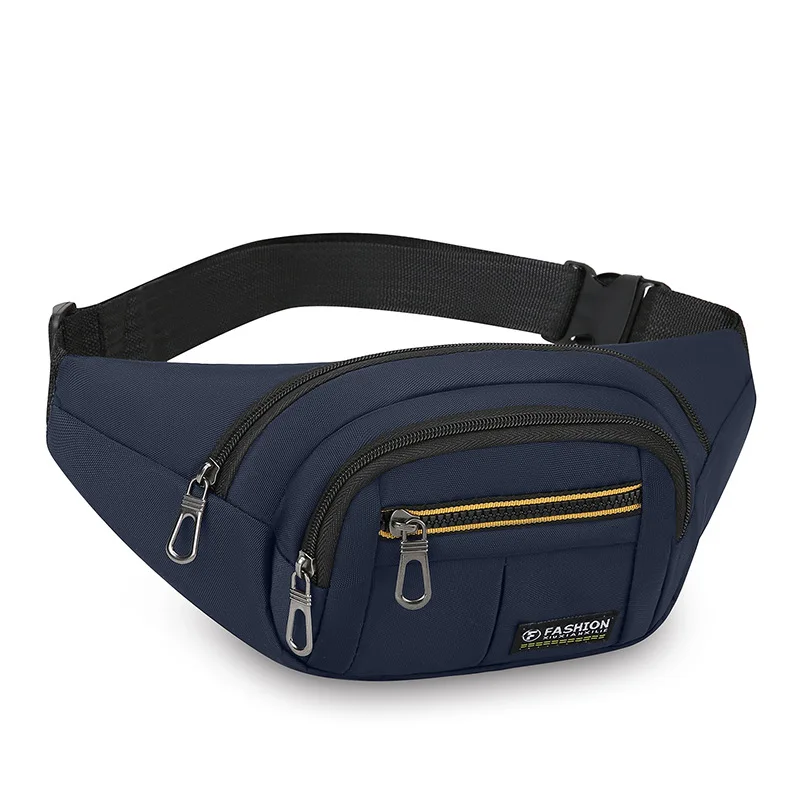 

2025 Export Multi pocket Waist Bag for Men Minimalist Shoulder Crossbody Purse Fashionable Carryall