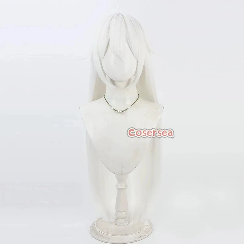 Cosersea 3-7 تأثيري الباروكات العقاب: رمادي الغراب رقم 21 3-7 هالوين 80 سنتيمتر طويل مستقيم شعر مستعار أبيض الشعر الاصطناعية مقاومة للحرارة #2