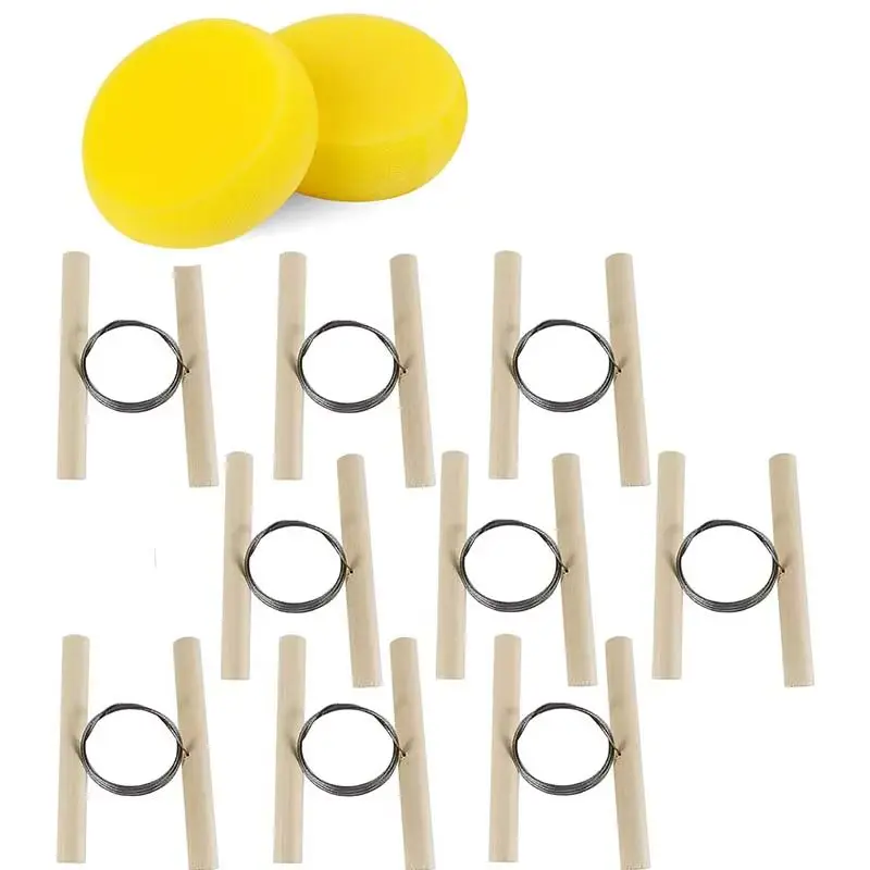 

11Pcs Steel Wire Pottery Cutter with Wood Handle Wire Cutting Tools for Ceramic Clay Plasticine Dough Mud Cutting Pottery Tools