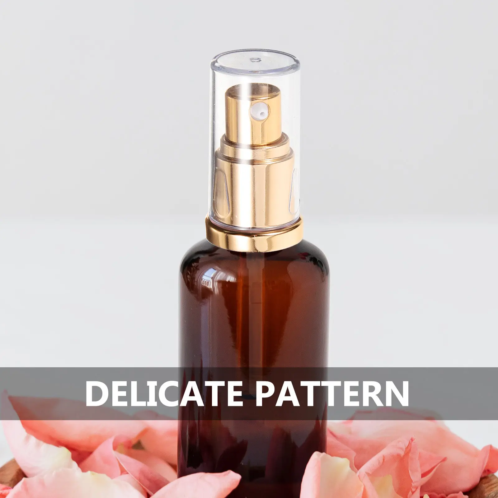 

Portable Replacement Press Pump for Liquid Foundation Airless Duckbilled Design Lightweight Easy to Use Travel Home Convenient