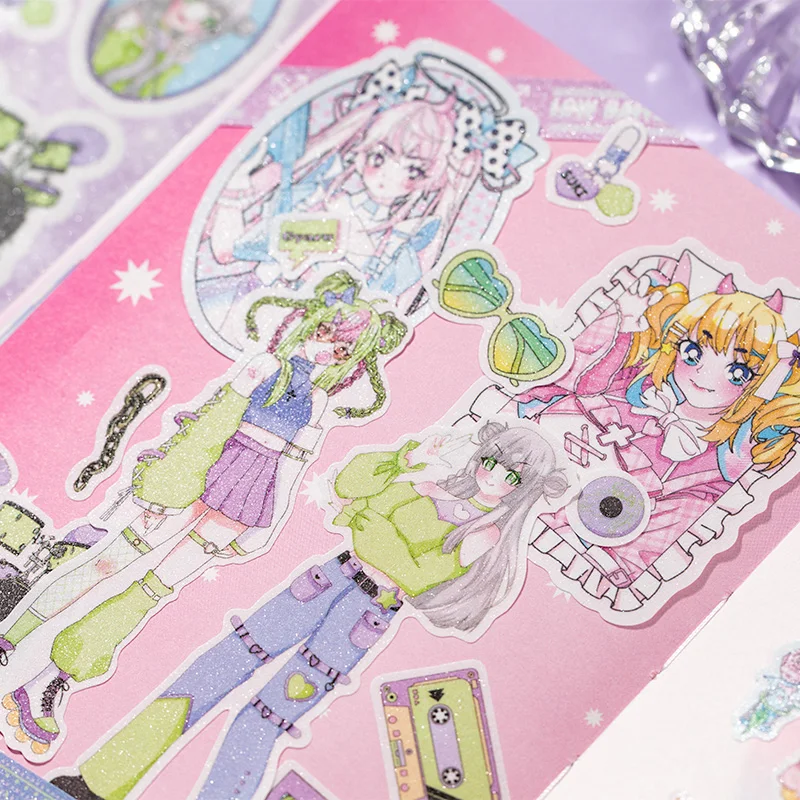 8 шт./партия, наклейки Guka