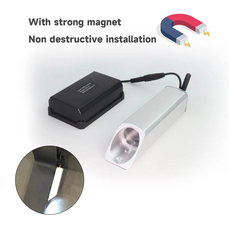 

HD 720P WIFI система камеры 8 мм объектив беспроводной 7-дюймовый HD разделенный монитор видеорегистратор видеонаблюдения для вилочного погрузчика