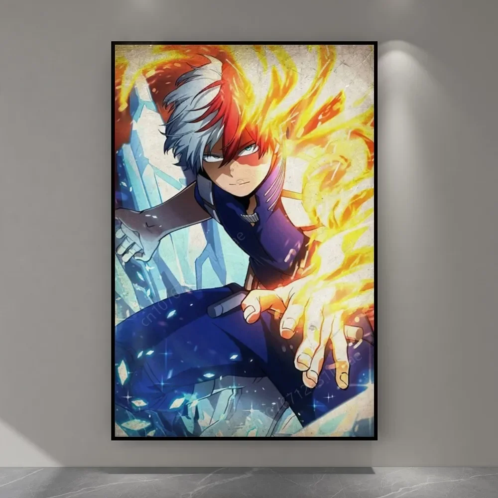 Japan Anime My Hero Academia Poster Paper Print Home Living Room Bedroom Entrance Bar Restaurant Cafe Art Painting Decoration