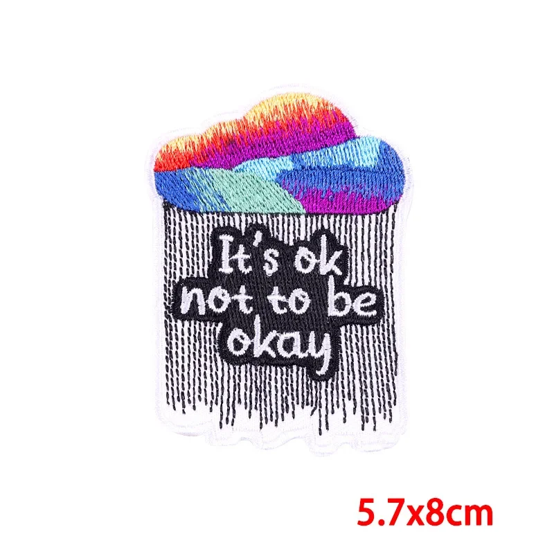 50Pcs Bulk Embroidered Patches for Clothes Sunflower Clothing Stickers Sewing Iron On Patch Thermal Adhesive Applique Fusible