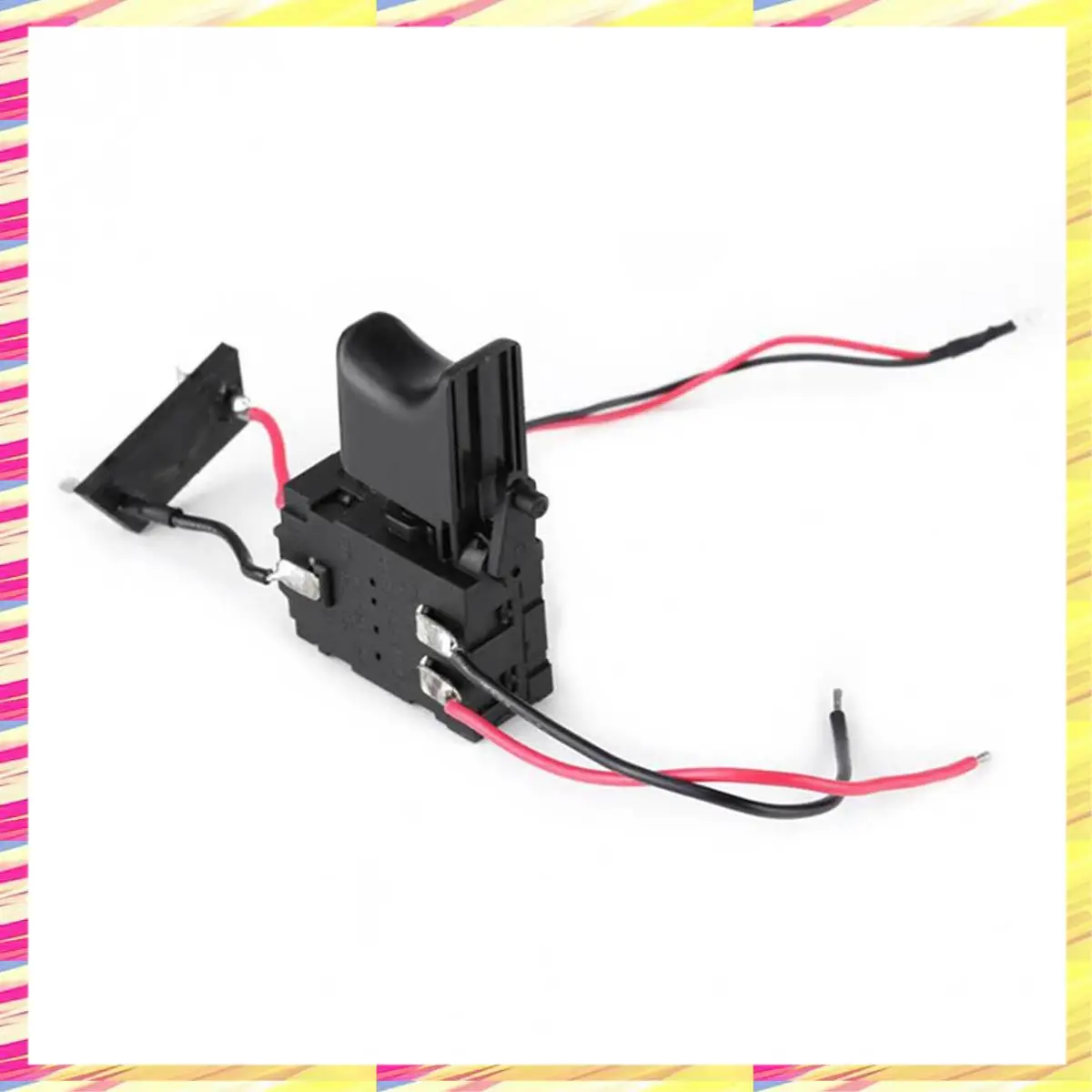 ABJJ 2 قطعة مفتاح التحكم في الحفر الكهربائي مثقاب لاسلكي الزناد التبديل زر التحكم في السرعة تيار مستمر 7.2 فولت-24 فولت 16A للأدوات الكهربائية #4