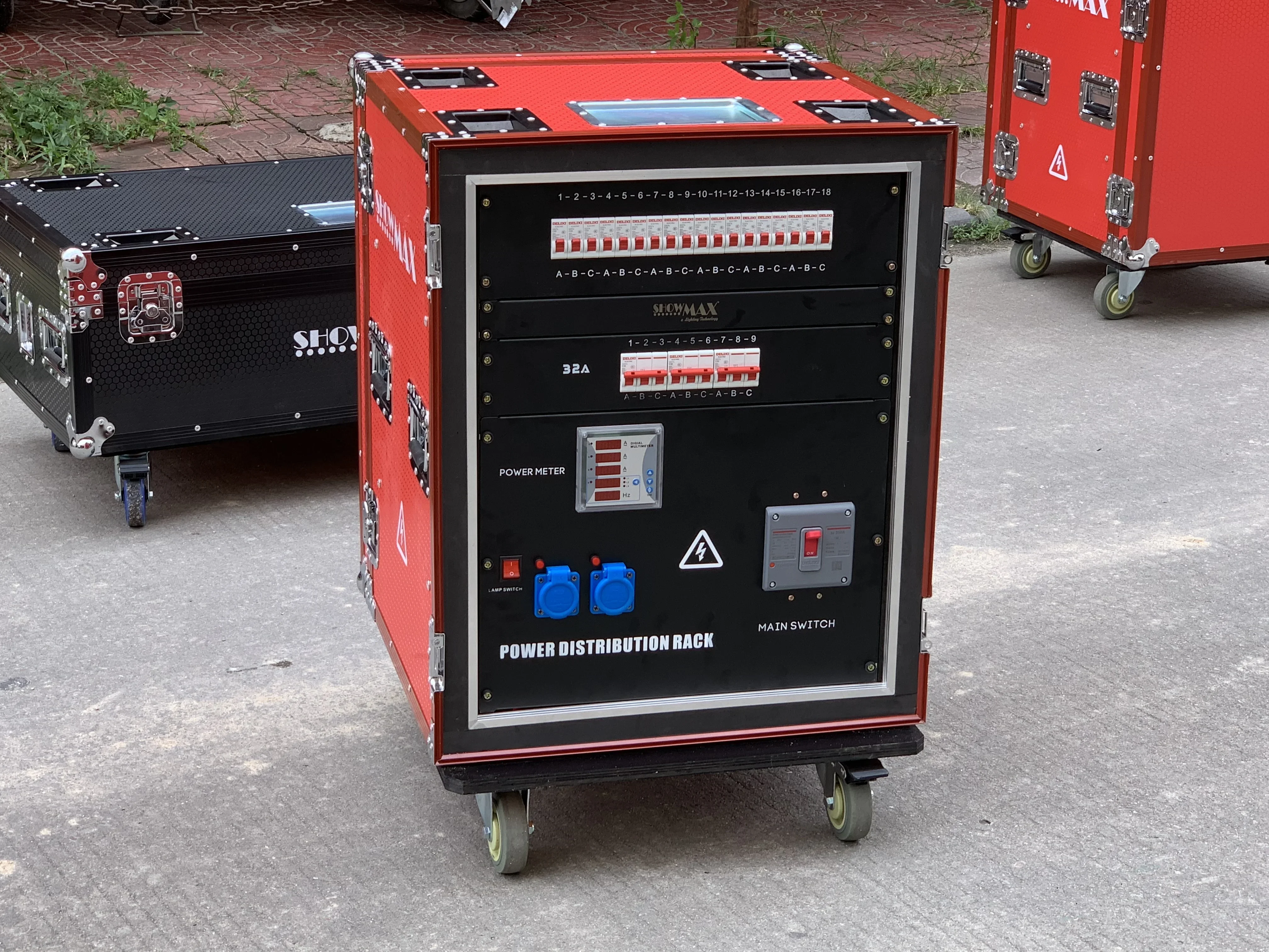 معدات الطاقة الاحترافية لمرحلة aud.io 36 قناة 400A CEE صندوق توزيع الطاقة لرف الطاقة #5