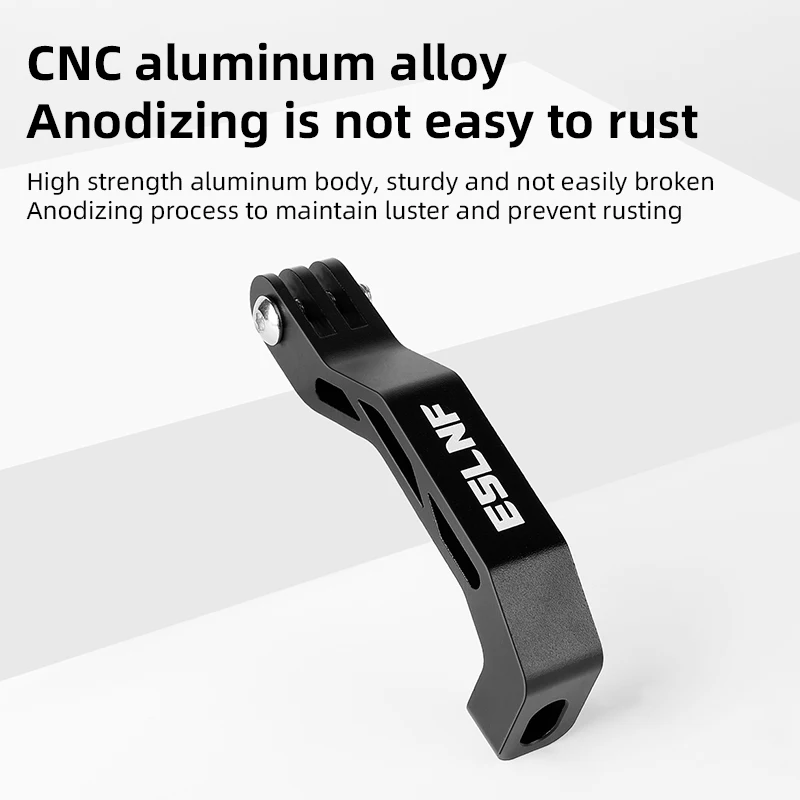 

ESLNF Folding Bicycle Light Holder Multi-functional Bicycle Aluminum Alloy Lamp Stand Action Camera Bracket Bicycle Accessories