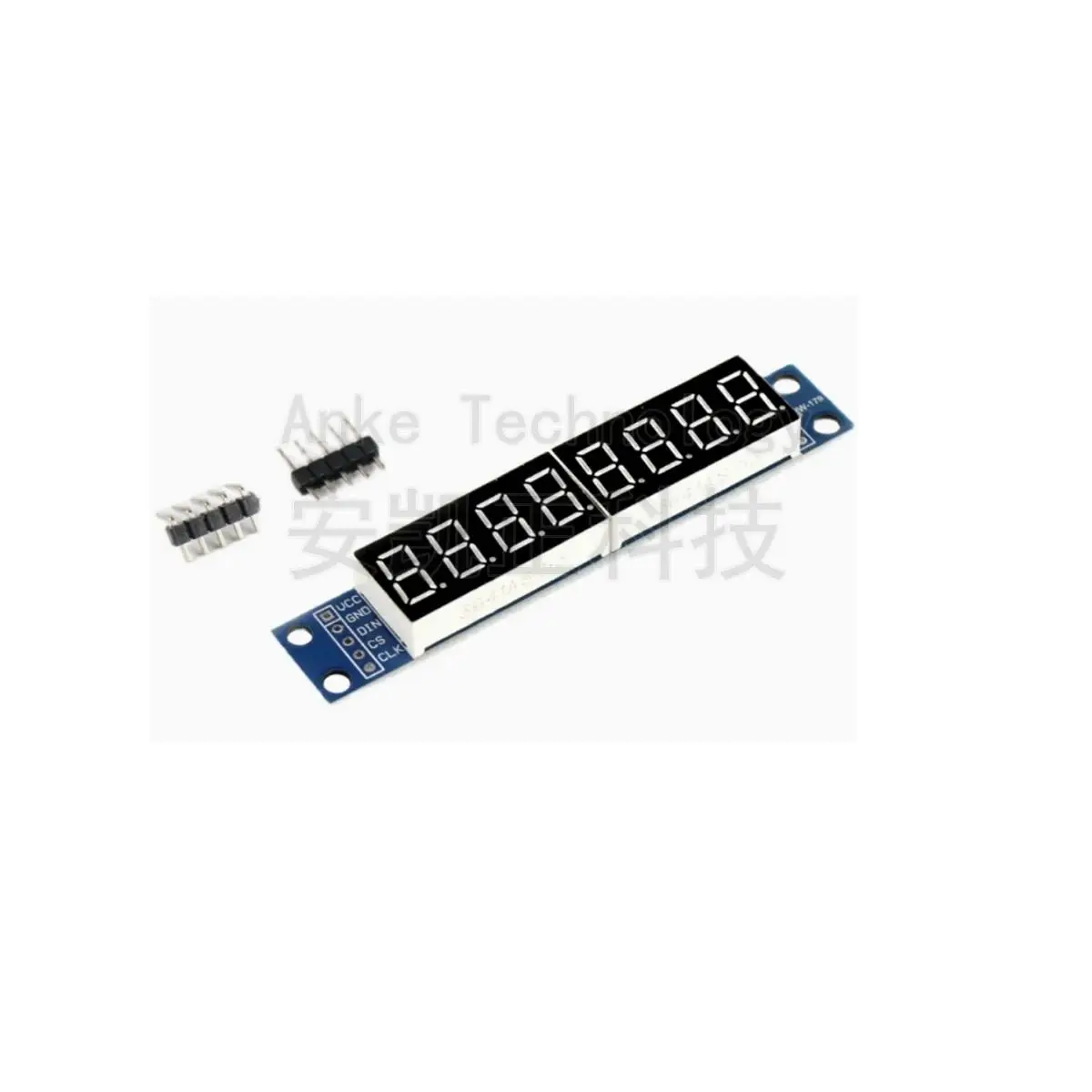 

8-bit digital tube display module MAX7219 serial drive LED display supports cascading with 3 IO ports control board