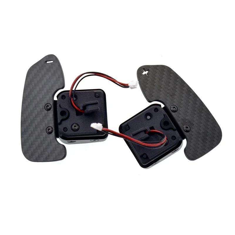 New Magnetic Carbon Fiber Paddle Shifter Podium Advanced Paddle Module For Audi A3 A4L A5 A7 Q5L Steering Wheel Paddles