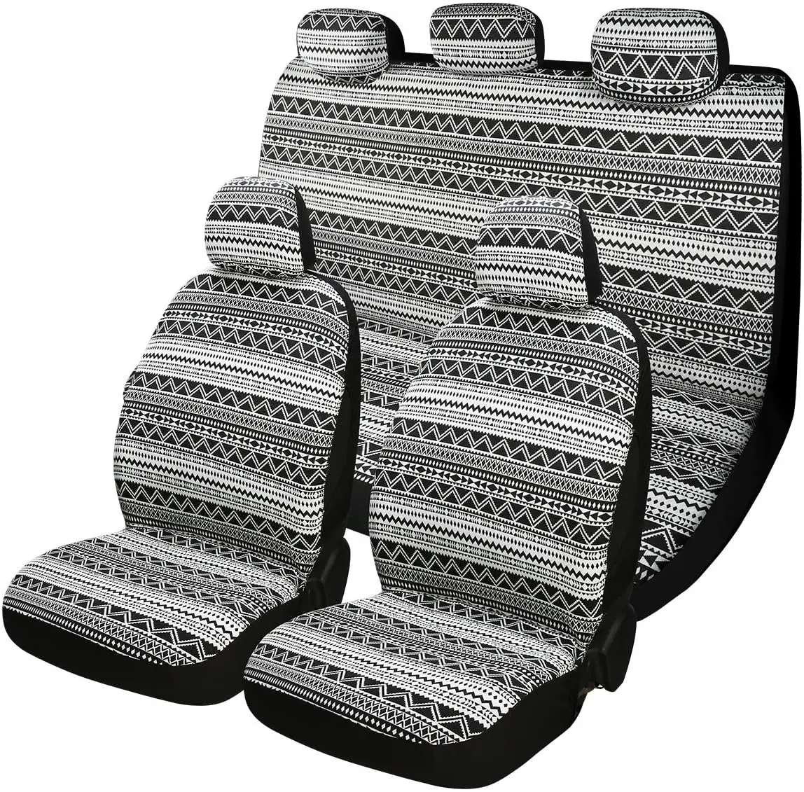 Baja Blanket Car Seat Covers Designs Universal Fit for Most Cars SUVs Trucks Vans Woven and Comfortable Fabric