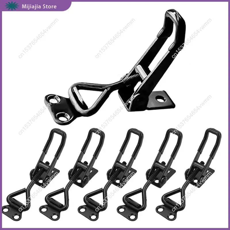 6 упаковок тумблерной защелки, 100 кг, удерживающая способность 4001, зажимы-защелки, регулируемые быстроразъемные зажимы, ПРОДАЖА