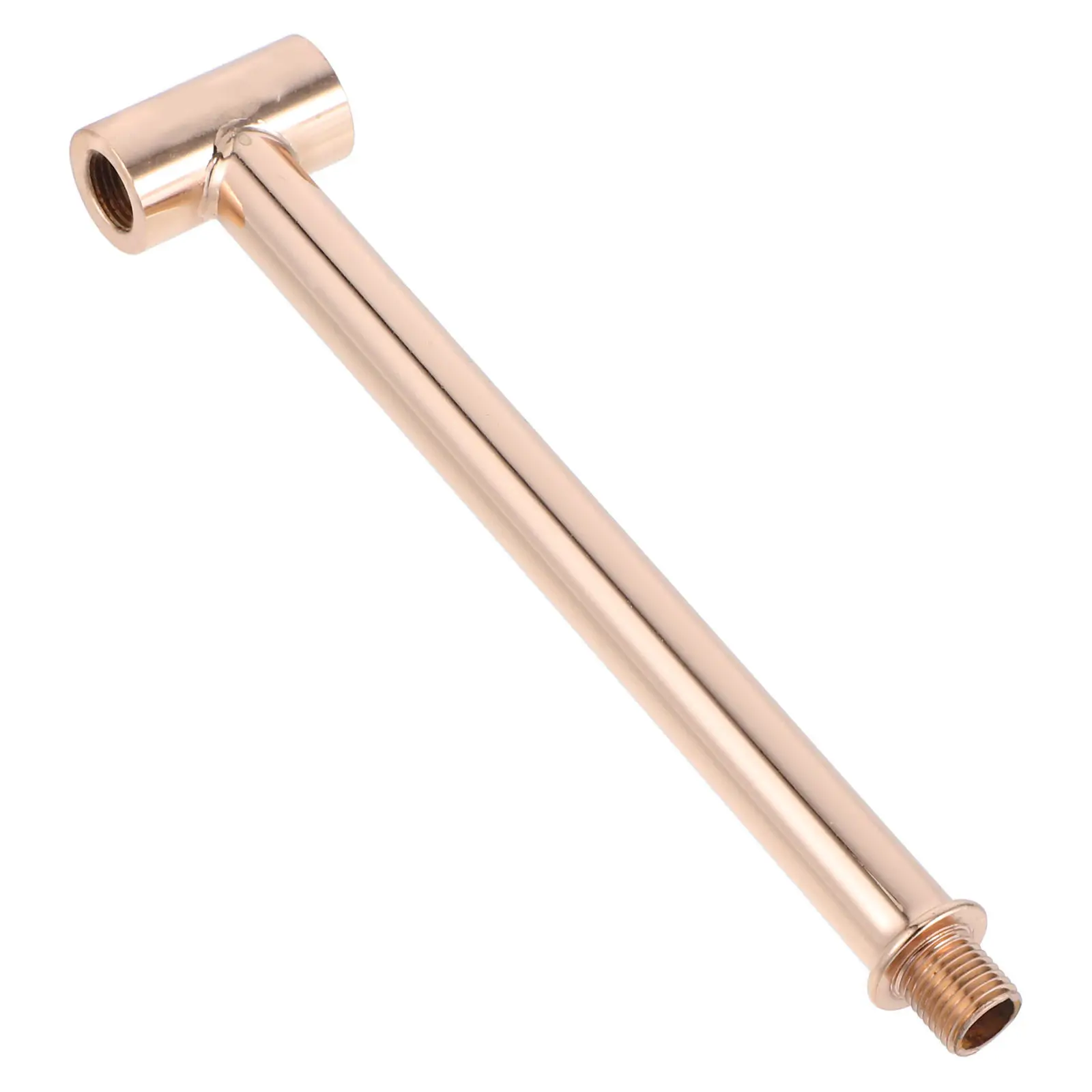 T-Shaped Wall Lamp Stem Straight M10 Threaded Tube Iron Hollow Pipe Replacement Part Table Floor Lamp Making Accessories