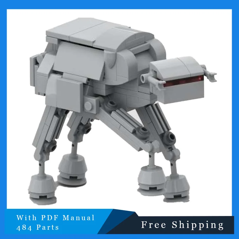 

484PCS MOC Star Battle Building Block Detection Mechanical Technology Modular Brick Puzzle Children DIY Assembly Christmas Gifts