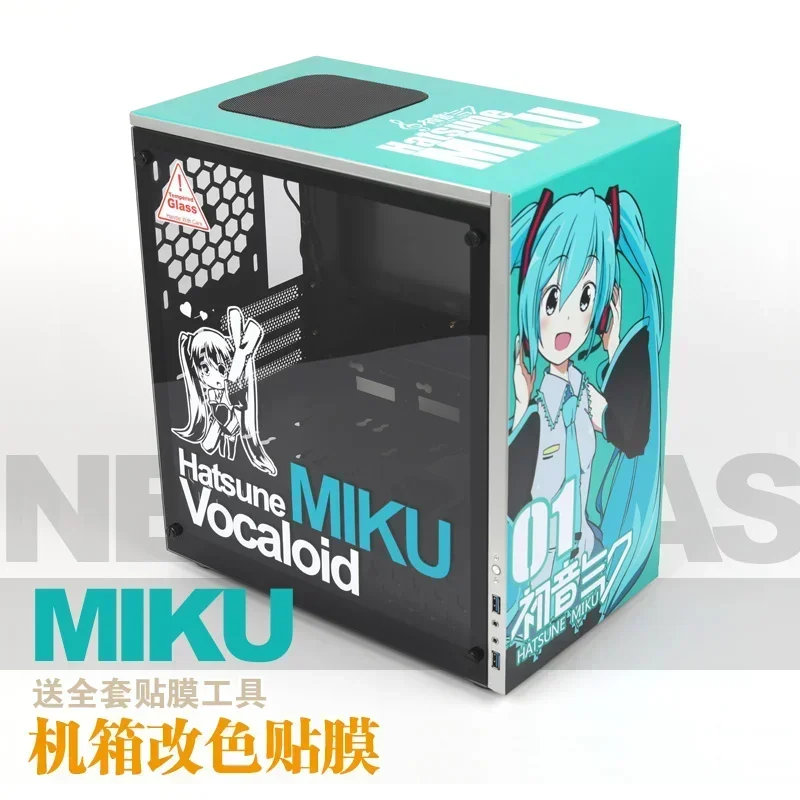 Cute Cartoon Anime Hatsune Miku Color Case Sticker Computer Color Change Film Full Coverage Full Color Case Decoration Sticker