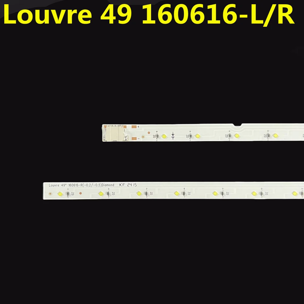 10kit=20PCS LED Strip Louvre 49 160616 R/L BN95-03721A V6LF_490DKA_LED31 V6LF_490SFB_LED31 V6LF_490SFA_LED31 UN49K5300 UA49K5100