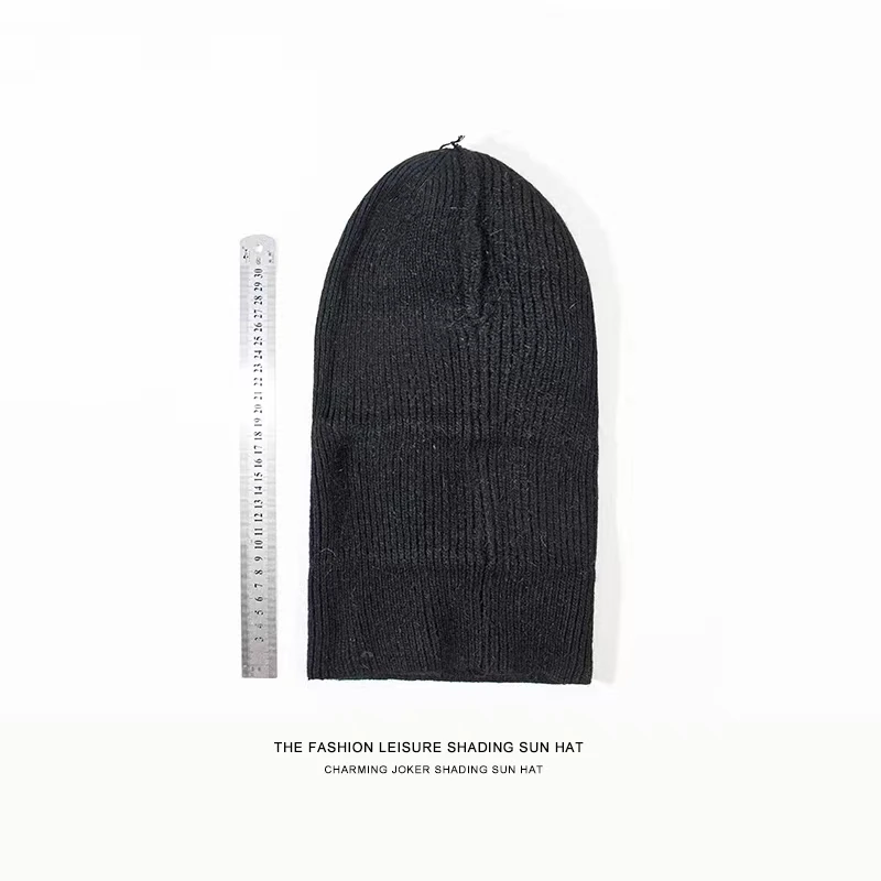Xthree Winter Hut für Frauen Angola Beanie Hut Gestrickte Kaninchen Pelz Skullies Hut Warmen Motorhaube Kappe Weibliche Hüte für Mädchen hut – Detail 4