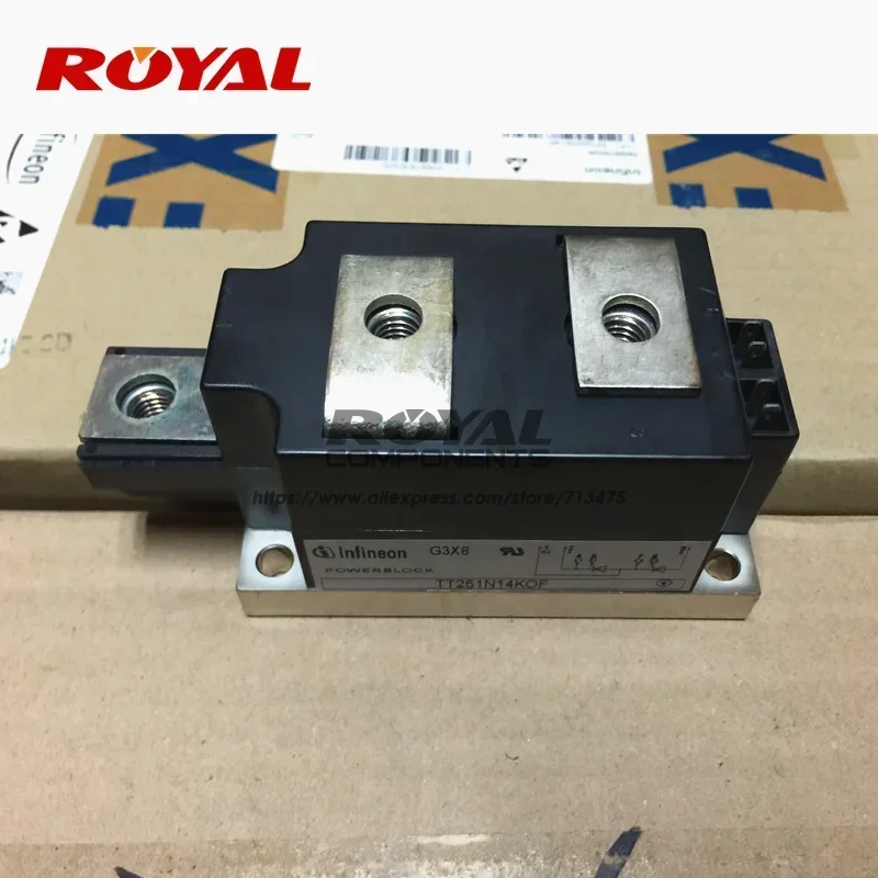 TT251N18KOF TT251N12KOF TT251N14KOF TT251N16KOF وحدة الثايرستور الأصلية الجديدة