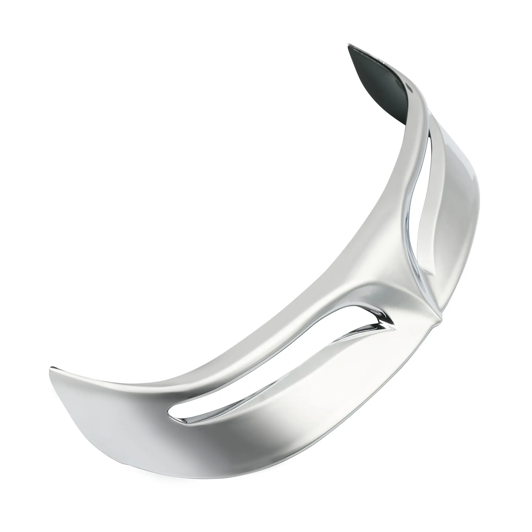 

Motorcycle Chrome Rear Fender Edge Trim Tip Trailing Fit For Harley Fat Boy FLSTF 2007-2017