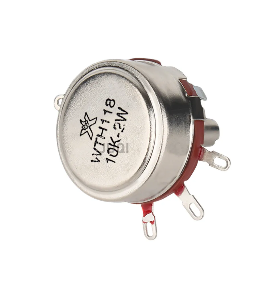 WTH118-1A 2W Potentiometer 1K 2.2K 4.7K 10K 22K 47K 100K 470K Potentiometer New Authentic Variable Resistor VR Resistance 100K