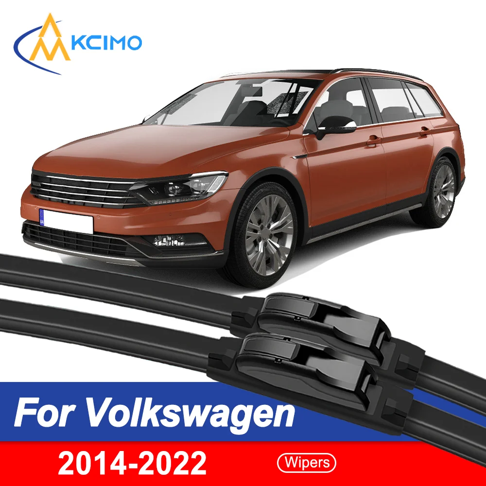 

2PCS Premium Windshield Wipers for Volkswagen Passat B8 2014-2022 All-Season Performance Smudge-Free Clean Safe Driving