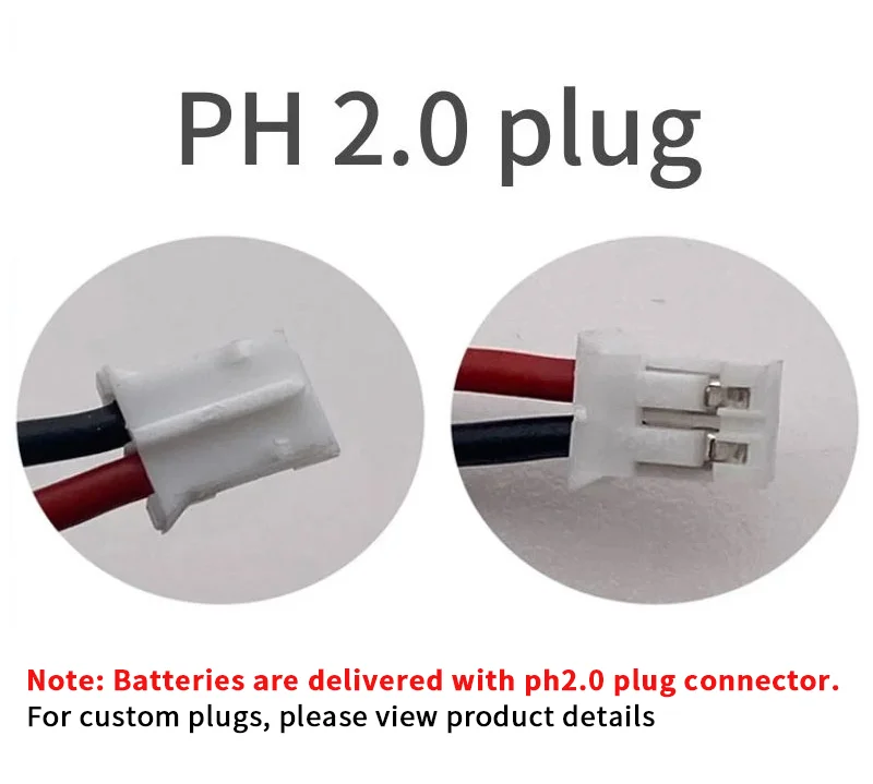 3.7V 55mAh 401020 Rechargeable Li-Polymer Battery for Wireless Bluetooth Headset, Mini Camera, and MP3 Player