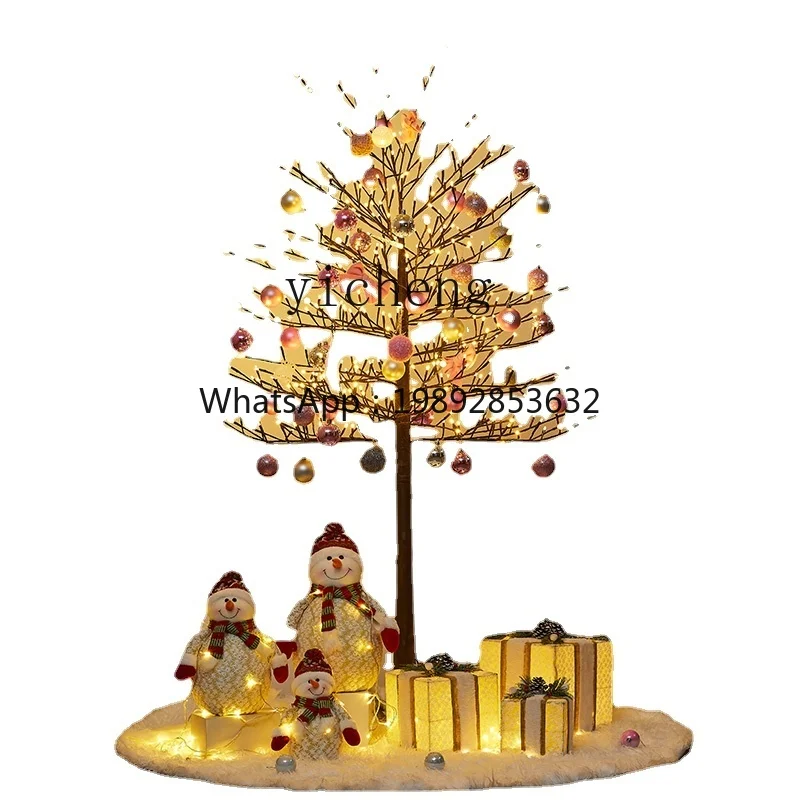

XL Christmas Decorations Luminous Tree Lights Lamp Ornaments Shopping Window