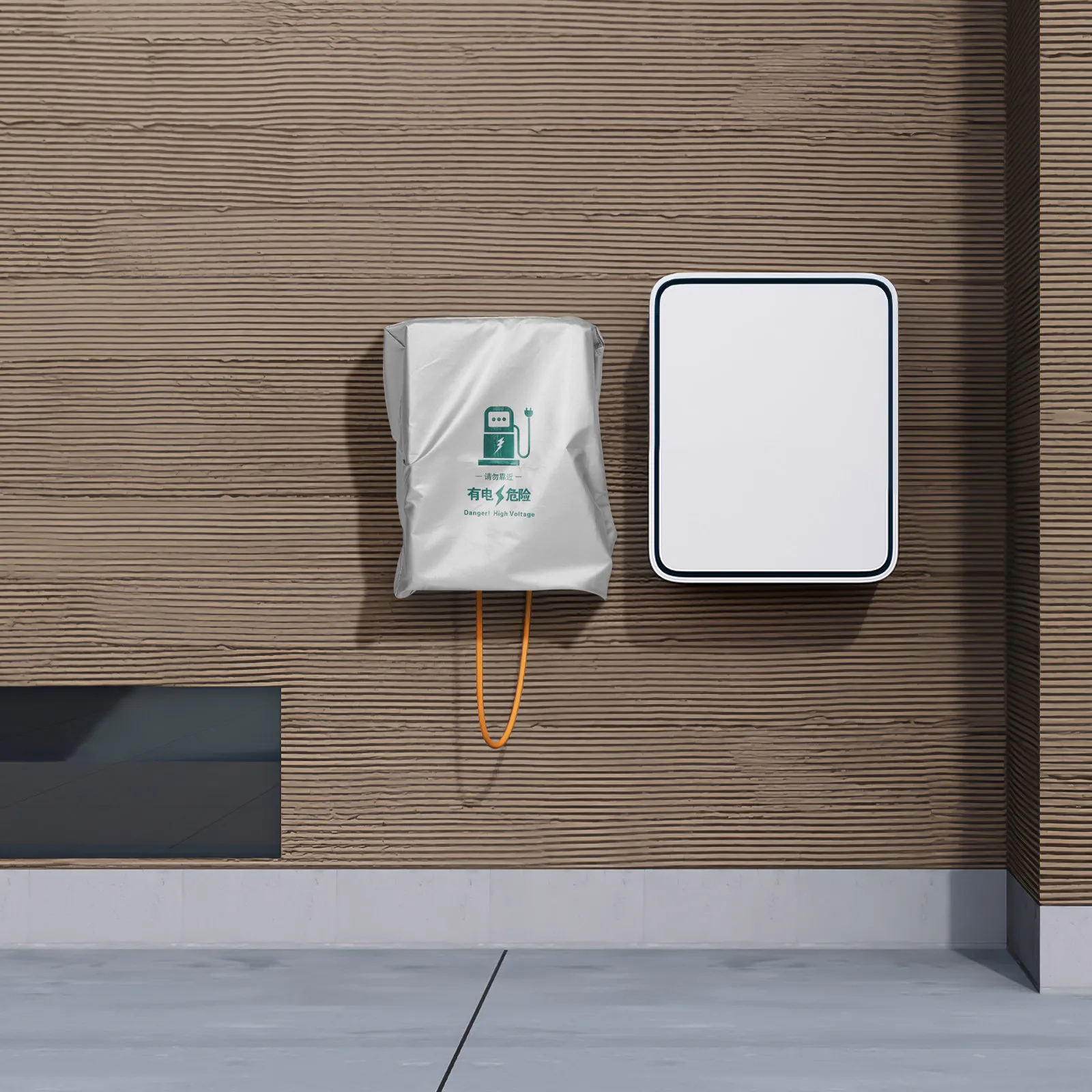 

Thickened Waterproof Ev Charger Cover Rainproof Charging Port Protector Portable Easy Fit for Electric Car Charging Stations