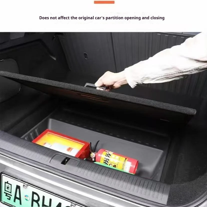 Für Xpeng G6 G7 2023-2026 Spezielle Auto-Kofferraummatte Rutschfest Wasserdicht Langlebig Kofferraum-Unterlage Rückenlehnenpolster – Detail 5