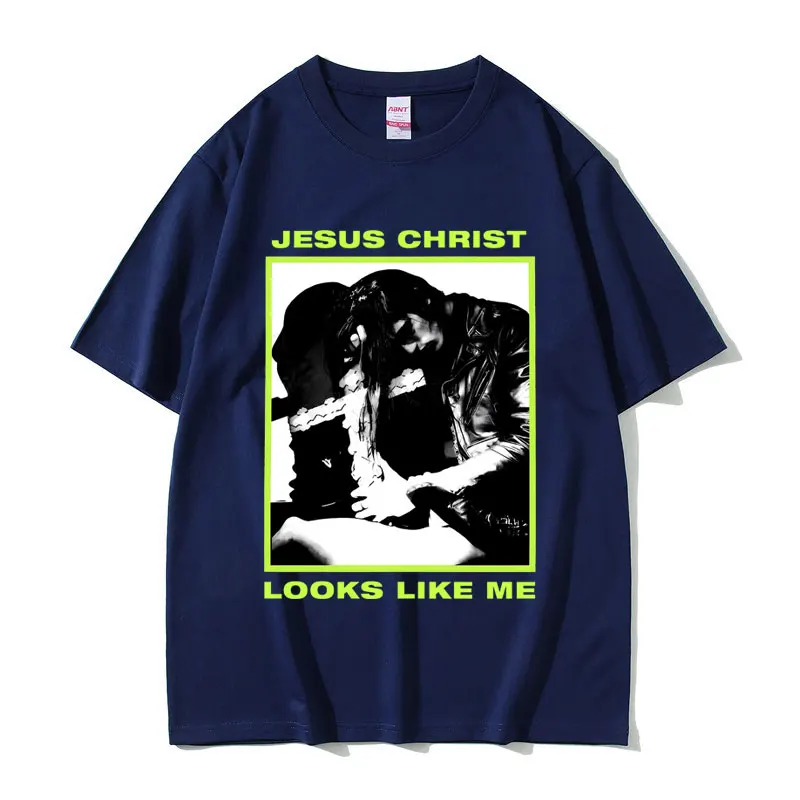 Type O Negative Jesus Christ Looks Like Me T Shirt Rock Metal Gothic Merch T-shirts Male