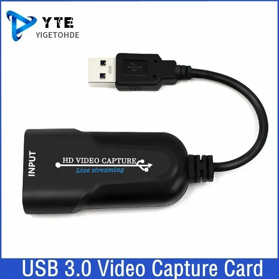 

Карта видеозахвата YIGETOHDE, USB 3,0, HDMI, 1080P