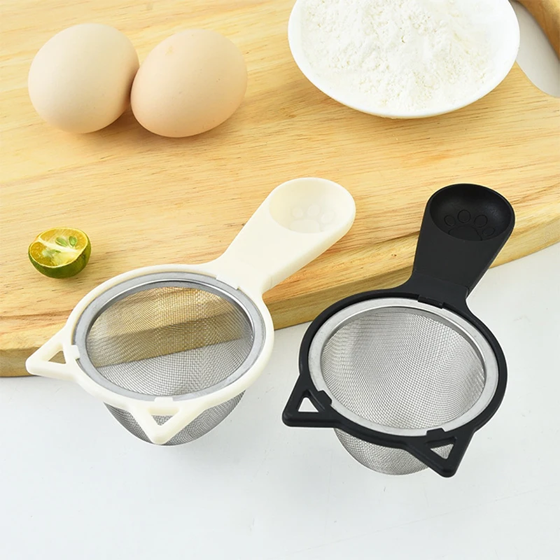 Colador versátil de malla fina de acero inoxidable, perfecto para café, tamiz de harina, utensilio de cocina más Ideal para cocinar y preparar alimentos