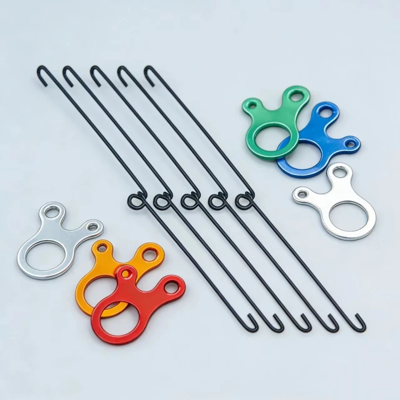 5pcs kites connector for giant kites inflatable kites nylon kites accessories for adults kites string line tent kite wheel koi