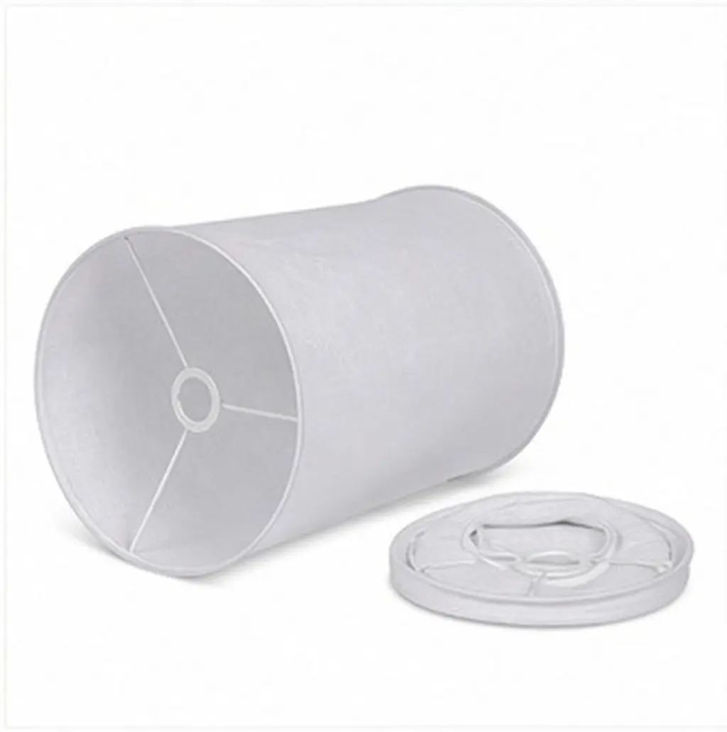 Fabric Lamp Shade Metal Dustproof Lampshade Lightweight Portable Foldable Ceiling Table Floor Chandelier Lamp Shade for Home