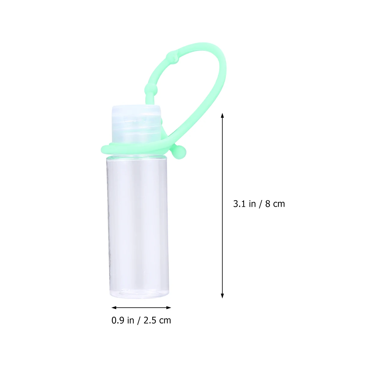 

8Pcs Portable Wash- Bottles Refillable Travel Dispense Containers Lightweight Silicone Outdoor Use