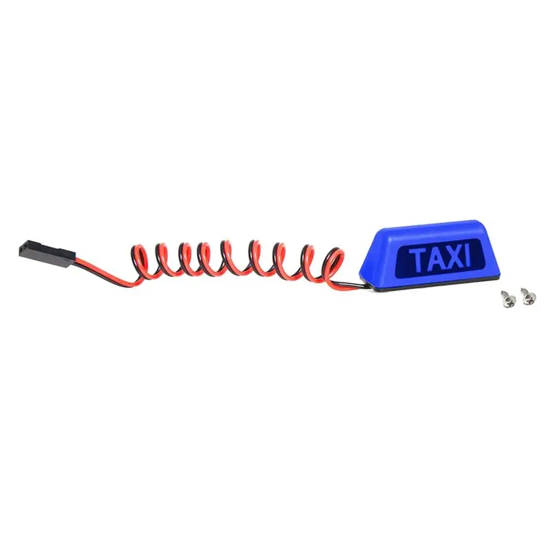ABXE-TAXI Car Roof Light Universal For RC Car 1/10 RV 1/8 Climbing Vehicle Off-Road Vehicle DIY Retrofit RC Car R160