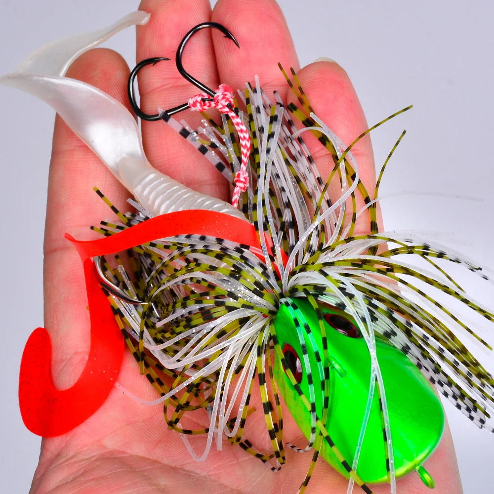 Wobbler Blackfish Bass Baits 40g-60g Jigging Head Bait Lure Collection Rock Swim Bladed Angelköder Salzwasserangeln – Detail 10