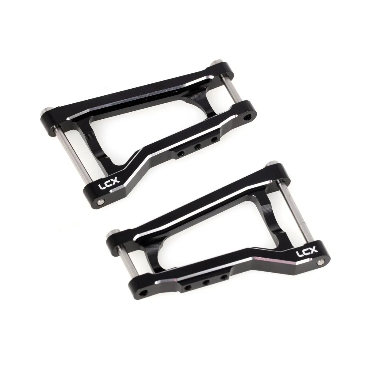 

LCX Racing 1/10 RC Crawler Aluminum Rear Suspension Arm Set for Traxxas Drag Slash 1967 C10 Upgrades Parts Accessories