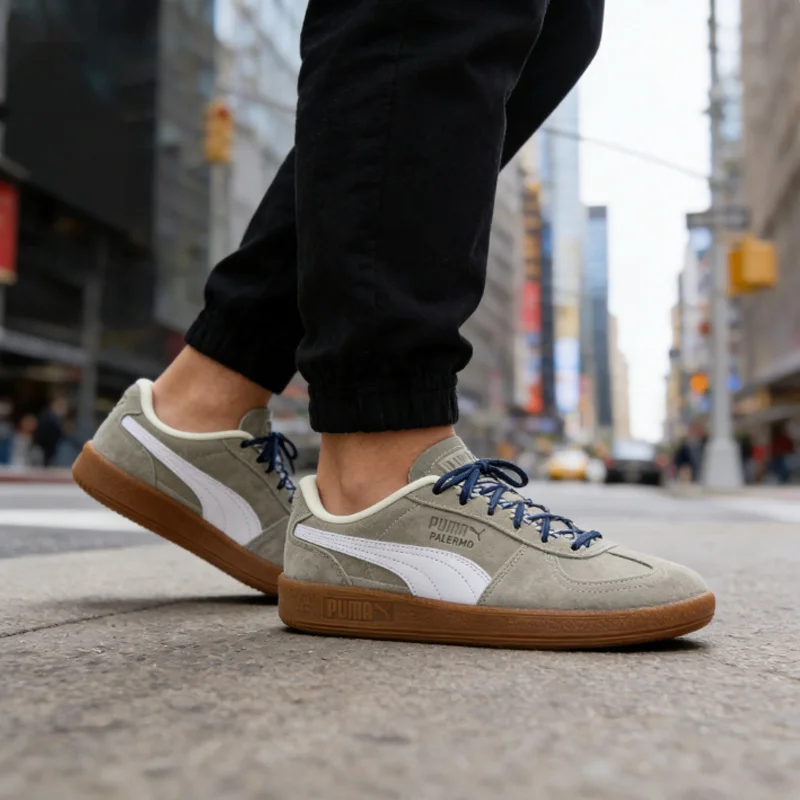 

Puma Women Suede Sneakers Fashion Casual Sports Shoes Lightweight Wear-Resistant Low-Top Ladies Walking Shoes 404361-02
