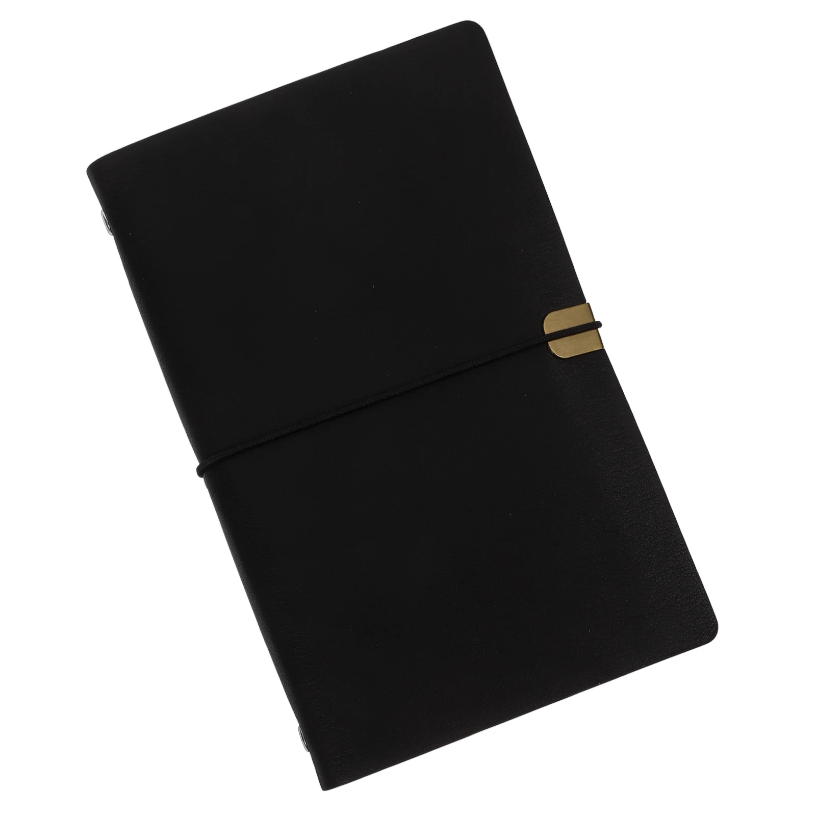 

Loose-leaf Notebook Business Travel Black Pu Daily Planner Portable Note Pad Large Capacity Detachable Ring Binder