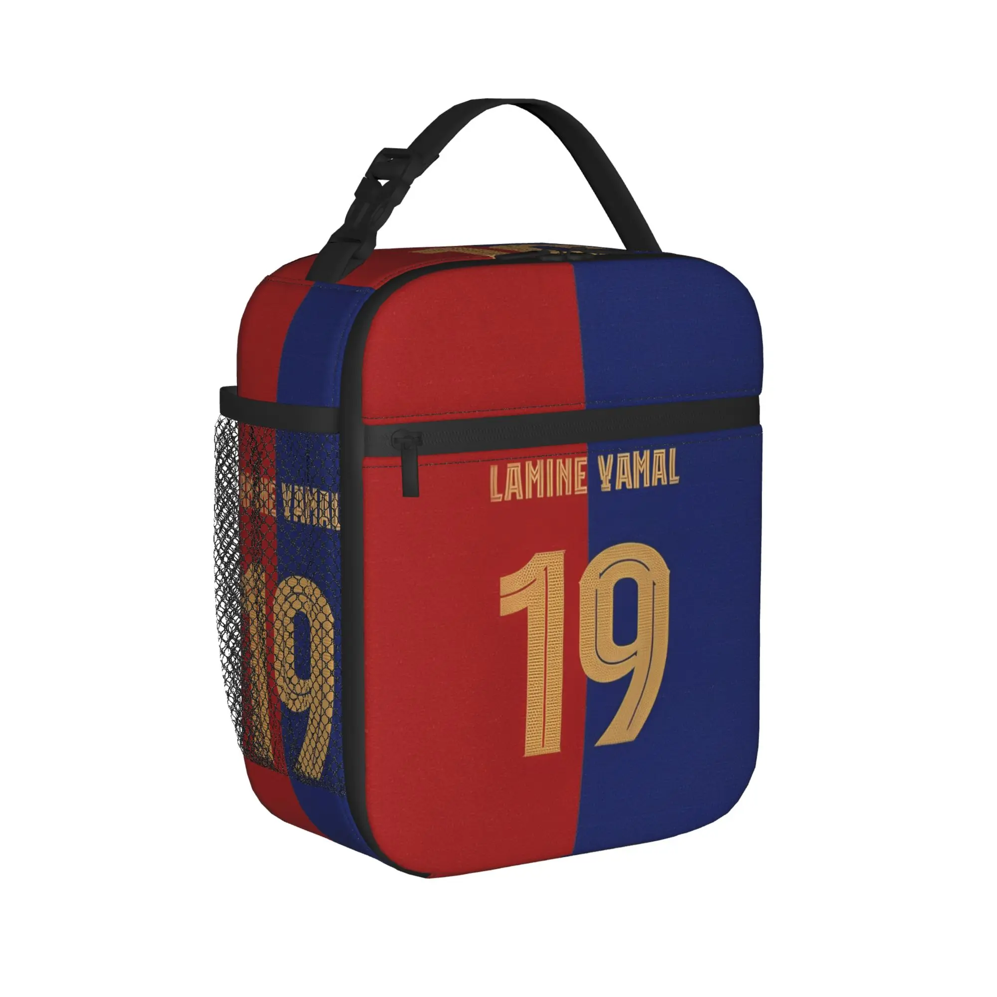 Number 19 Football Lamine Y-Yamal Insulated Lunch Bags Thermal Bag Reusable,Meal Container Portable Tote Lunch Box Bento Pouch