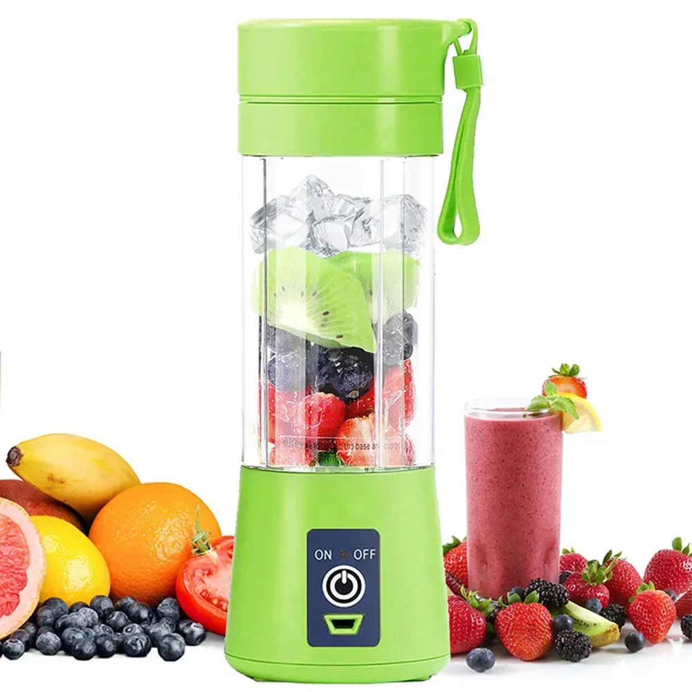 Fruit Blender Mini USB Rechargeable Mixer Electric Handheld Smoothie Maker Blender Stirring Portable Food Processor Fruit Juice